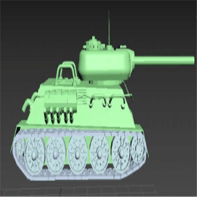恩平充气军用坦克模型